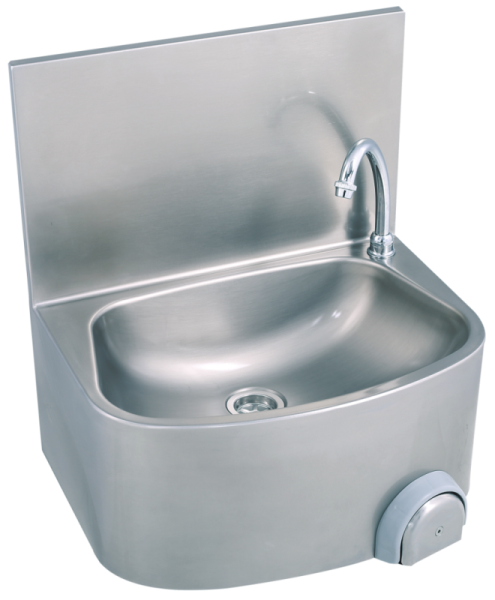 21010003 IP0029 (25) K Handwaschbecken, halbrunde Form ovales Becken
